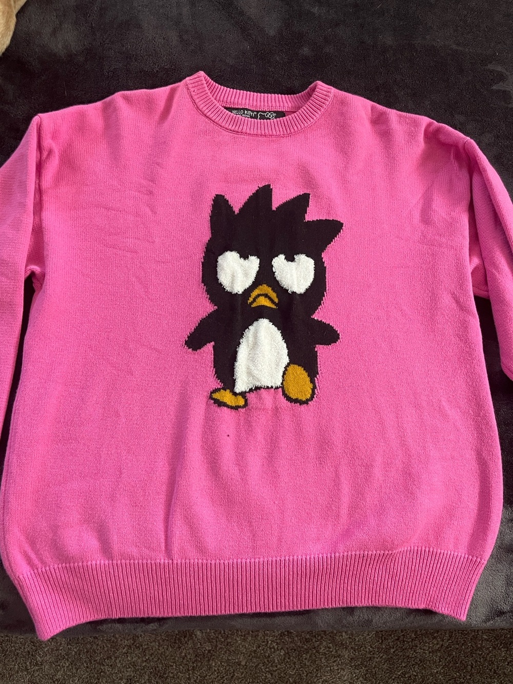 Hello Kitty Pink Graphic Crewneck Sweater